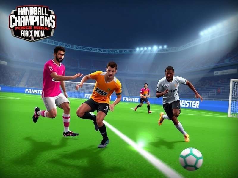 Handball Champions Force India gameplay screenshot